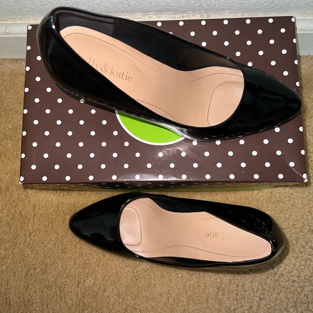 Black Kelly & Katie pumps
